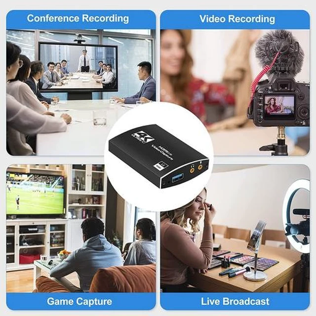 Alt view image 17 of 19 - Torpedo Nova 4K HDMI to USB 3.0 Video Capture Card, 1080p60 HD Game Capture Device with 4K60 HDR Loop-Out, Plug & Play, UVC/UAC for Live Streaming, Gaming, Recording on PC/Mac