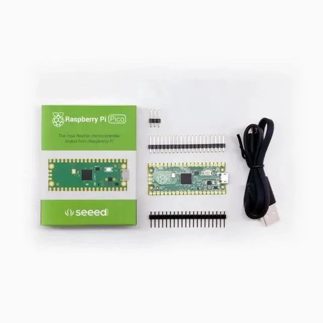 Alt view image 5 of 6 - IoT Board WISDUM RP2040 chip Raspberry Pi Pico single-chip Microcomputer Development board Kit with ribbon cable, data cable