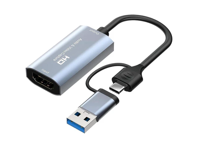 Alt view image 15 of 20 - USB Video Capture Card, 4K 60HZ Audio Video HDMI Capture Card,HDMI to USB 3.0 / USB C 1080P 60HZ Capture Card, Capture Card for Streaming/Nintendo Switch/PS3/PS4/YouTube/Xbox/Camera/PC/OBS eokCXOY