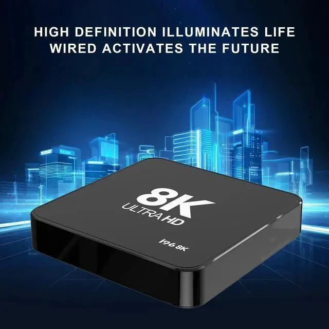 Alt view image 17 of 17 - i96 8K TV Box Dual WiFi, Bluetooth, 1GB+8GB, 4K Output, Android, Smart Media Player, Cross-Border TV Box