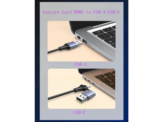 Alt view image 19 of 20 - USB Video Capture Card, 4K 60HZ Audio Video HDMI Capture Card,HDMI to USB 3.0 / USB C 1080P 60HZ Capture Card, Capture Card for Streaming/Nintendo Switch/PS3/PS4/YouTube/Xbox/Camera/PC/OBS eokCXOY