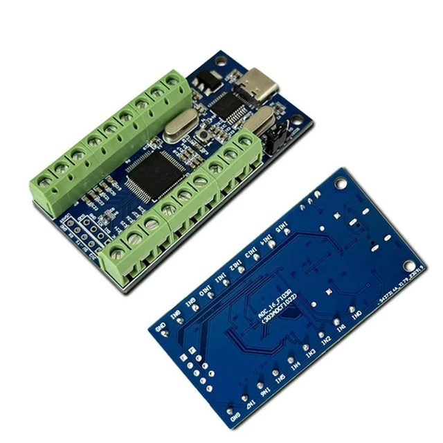 Alt view image 4 of 6 - 2X USB Interface 16 Channels 12Bit Bit AD Sampling Data Acquisition STM32 Uart Communication ADC Multifunction Module