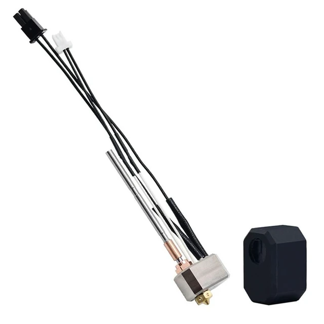 Alt view image 5 of 8 - Ruth's sister For Prusa I3 MK4 Extruder Hotend+E3DV6 Brass Nozzle 0.4Mm 24V 40W Heating Rod Kit For Prusa I3 3D Printer Accessories
