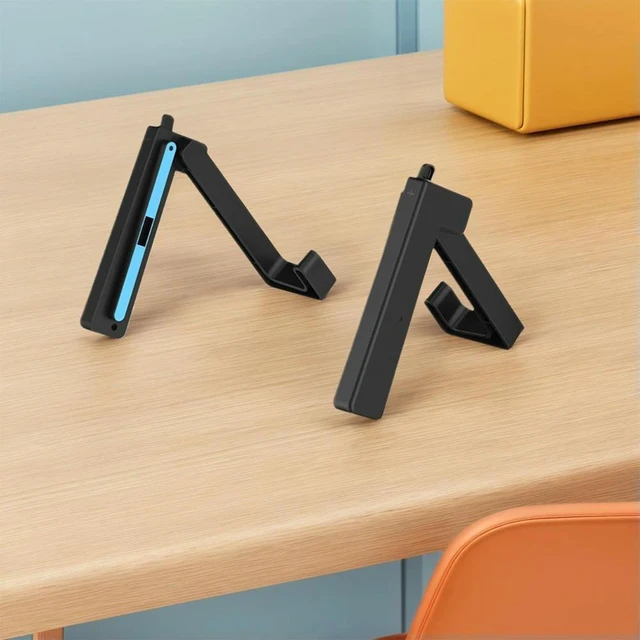 Alt view image 4 of 6 - for Nintendo for Switch 2 Car and Desktop Holder Stand Foldable Table Stand Car Headrest Play Stand Mount Holder for Car Travel