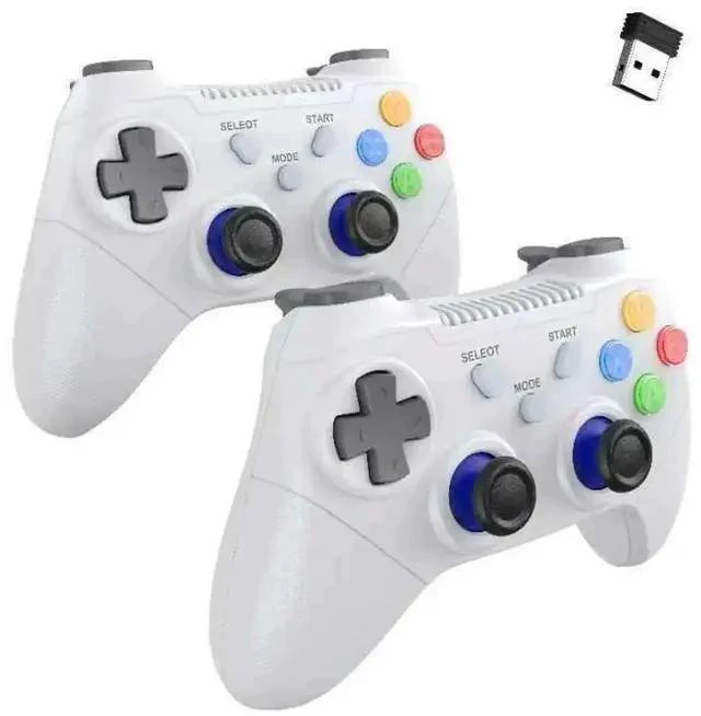 Alt view image 14 of 15 - 2.4G wireless game controlerfor Android TVBOX/PC computer TV controller- one controller supports two users, dual-person TV box controller