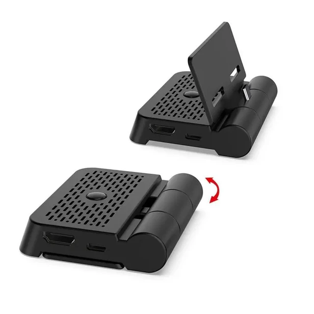 Alt view image 6 of 6 - Universal TV Converter Dock For Switch 2 For Switch/OLED Video Conversion Base Folding Dock