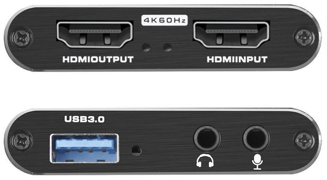 Alt view image 15 of 20 - 4K Audio Video Capture Card, USB 3.0 Video Capture Device with 4K HDMI Local Loop Out, Full HD 1080P 60FPS Video Recorder Grabber for OBS Game Recording, Live Streaming Broadcasting eokCXOY
