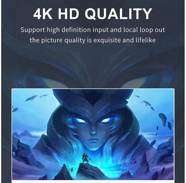 Alt view image 20 of 20 - 4K Audio Video Capture Card, USB 3.0 Video Capture Device with 4K HDMI Local Loop Out, Full HD 1080P 60FPS Video Recorder Grabber for OBS Game Recording, Live Streaming Broadcasting eokCXOY
