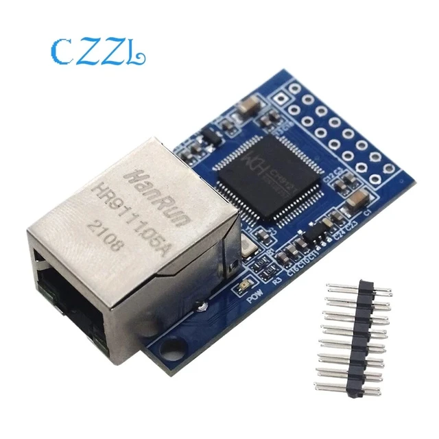 Alt view image 10 of 10 - CH9121 Serial Port to Ethernet Network Module TTL Transmission Module Industrial Microcontroller STM32