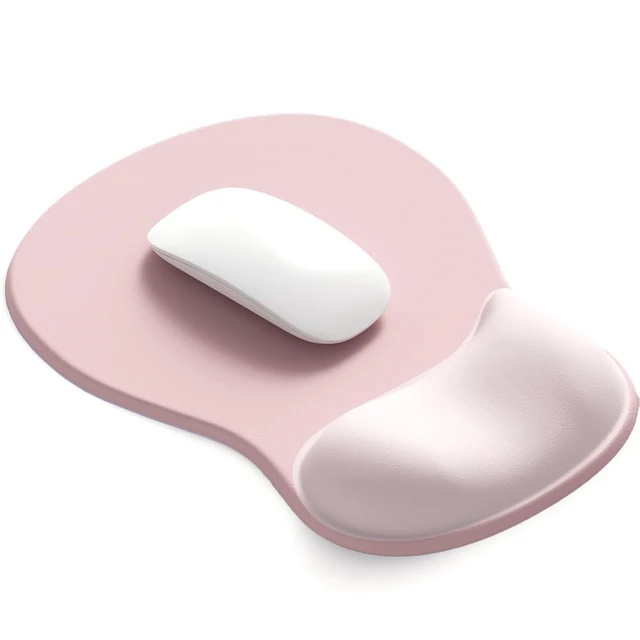 Alt view image 8 of 14 - ErgoComfort Gel Wrist Rest Mouse Pad-Ergonomic Office Mousepad with Wrist Support-Non-Slip, Design Desk Accessories Mat for Home&Game Decor (02Pink Serenity)