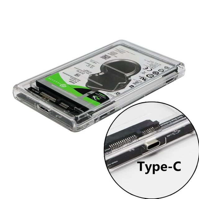 Alt view image 2 of 2 - 2.5 Inch HDD Enclosure SATA 3.0 To USB 3.0 5 Gbps 6TB Support UASP HD External SSD Hard Drive Case Mobile Box Hard Disk Adapter