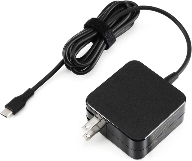 Alt view image 7 of 12 - 45W Type C Quick Charger for Asus Chromebook C302CA C302C C302 C101PA C101P C101 C213SA C213S C213 C523NA C523N C523 C214MA C214M C223NA C223N C423NA C204MA Flip Laptop Power Supply Adapter Cord