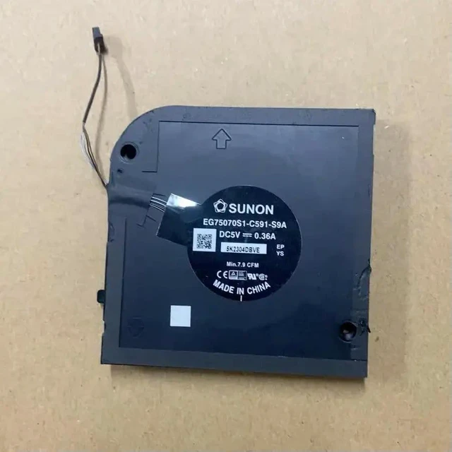 Alt view image 4 of 4 - CPU Cooler Fan for Latitude 5521 Precision 3561 3571 Laptop Cooling Fan 0K86R6