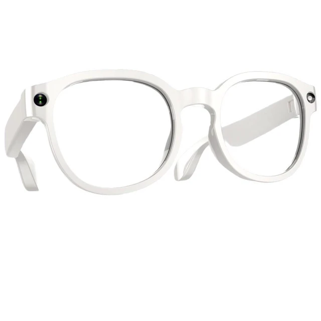 Alt view image 10 of 16 - AIMB-S1 AI Smart Glasses, Real-Time AI Translation & Simultaneous Interpreter, Voice Assistant, AI Image Recognition, 5MP Camera, 1080P Video Recording, AAC Speaker, 270mAh 3C Fast Charging Smart Gl