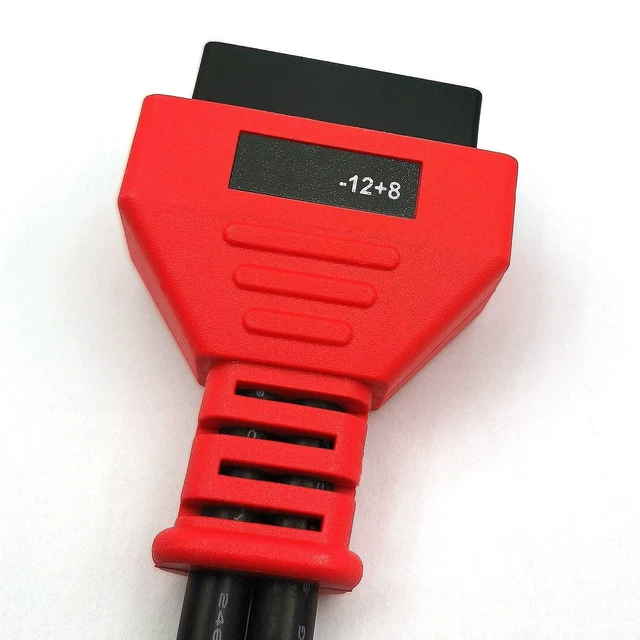 Alt view image 10 of 10 - DEVMO Cable Adaptor for Chry-sler Programming Cable 12+8 Cable Adaptor Connector Compatible with Autel MaxiSys MS908 MS906S 908S MS905