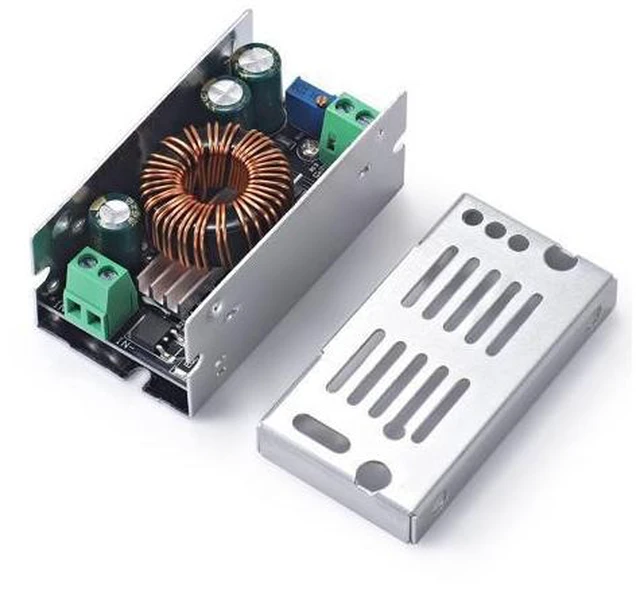 Alt view image 6 of 10 - WISDUM 100W 6A DC-DC Buck Converter 10-90V 12V 24V 36V 48V 60V 72V 86 to 1.5V-60V 5V 15V 19V Step-Down Power Voltage Regulator Module