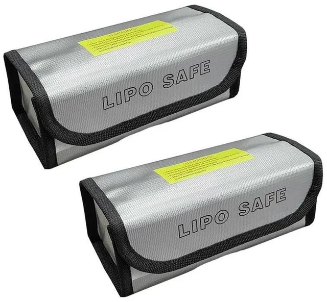 Alt view image 6 of 8 - Fireproof Bag 2Pcs, Lipo Guard, Explosion-Proof Safe Pouch Protection Functionality Safety