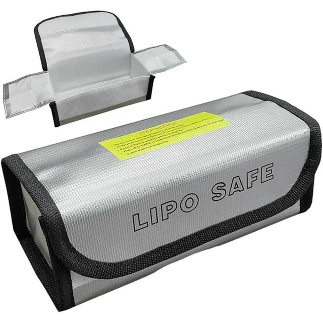 Alt view image 7 of 8 - Fireproof Bag 2Pcs, Lipo Guard, Explosion-Proof Safe Pouch Protection Functionality Safety