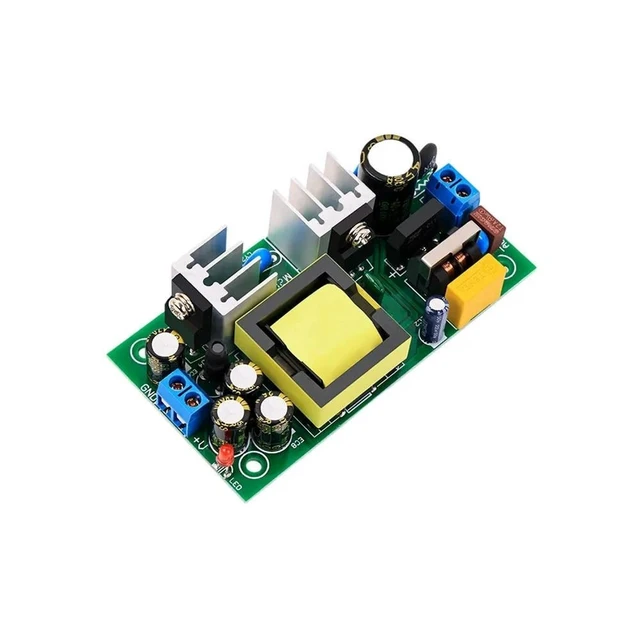 Alt view image 10 of 10 - AC-DC Power Supply Board DC 5V 3A Switching Power Supply Module AC100-264V to DC 5V 15W Power Supply Module Overload Protection