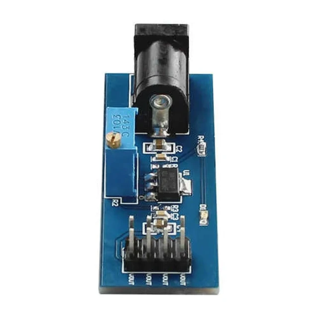 Alt view image 4 of 6 - AMS1117-ADJ Adjustable Step-down Power Supply Module Power Regulation Board 5-12V to 2.5-10V Step-down Power Supply Module