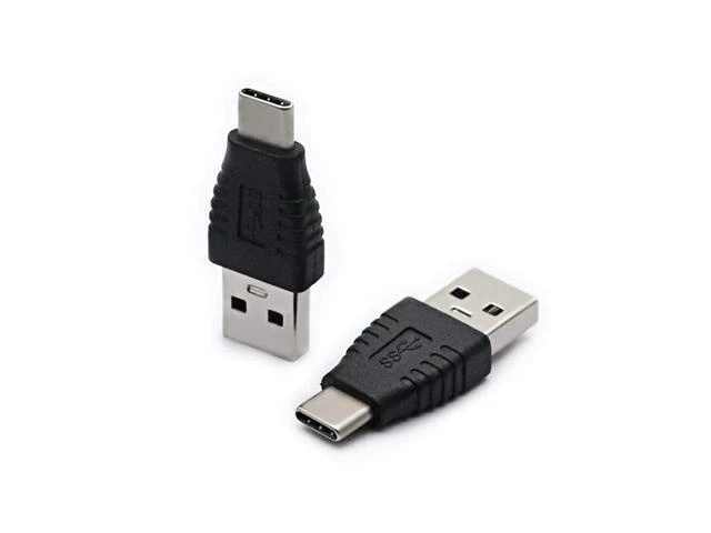 Alt view image 13 of 14 - Type-C Male to USB3.0 Male AdapterUSB C to USB A 5G 3A Converter, USB 3.1 AM to CM Support Data Synchronization and Charging, Suitable for Mobile Phones, Computers,2-Pack
