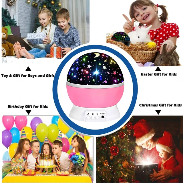 Alt view image 9 of 12 - Toys for 1-10 Year Old Girls,Star Projector for Kids 2-9 Year Old Girl Gift Toy for 3-8 Year Old Girls Christmas Gift for 4-7 Year Old Boys Birthday Gift Stocking Stuffers for Kids