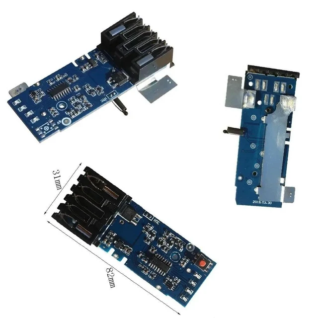 Alt view image 4 of 6 - 18V Low Power Consumption Circuit Board for Milwaukee M18 Power Tool Li-Ion Lithium BMS PCB Charging Protection Board