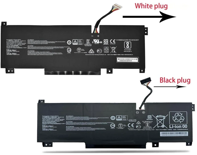 Alt view image 6 of 6 - HBFVG BTY-M492 Laptop Battery Replacement for MSI WF66 WF76 11UI 11UJ Katana GF66 11UD 12UG 12UX GF76 11UE 12UD Crosshair 15 17 A11UCK A11UDK A11UEK Pulse GL66 GL76 11UDK Sword 15 A11U Series (Black)