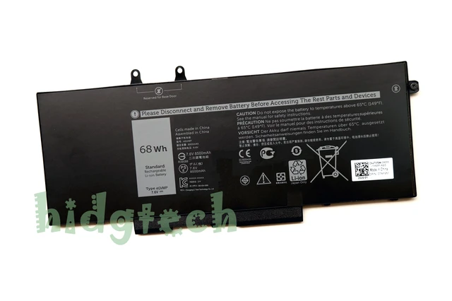Alt view image 3 of 4 - New 4GVMP Laptop Battery For Latitude 5400 5500 Precision 3540 Series 21CP6/56/77-2