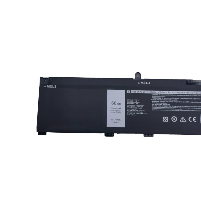 Alt view image 8 of 10 - MV07R Laptop Battery Replacement for Dell G3 15 3500 3590 3700 3790 G5 15 5500 5505 SE Series JJRRD 0JJRRD 266J9 72WGV 072WGV W5W19 0W5W19 PN1VN M4GWP - 15.2V 68Wh