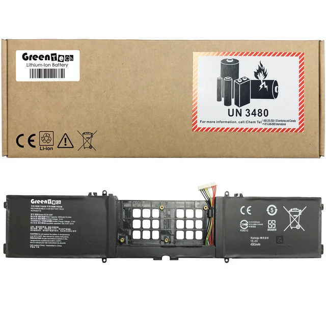 Alt view image 2 of 2 - GREENTECH RC30-0287 BATTERY FOR RAZER BLADE PRO 17 2019 2020 2021 15.4V 70.5WHR RZ09-02876 RZ09-02878 RZ09-03148