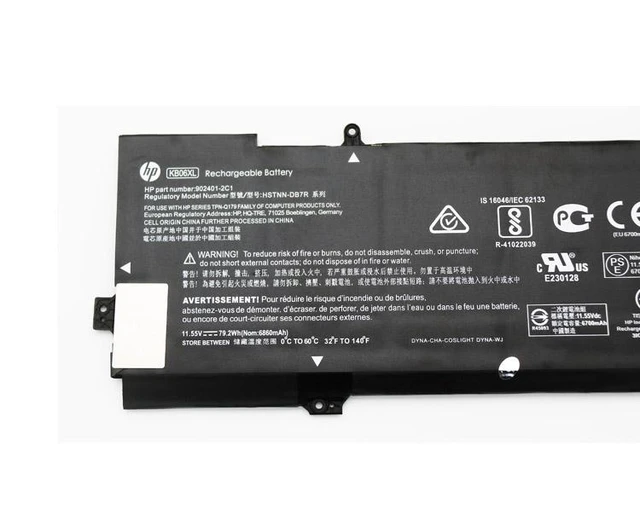 Alt view image 7 of 8 - New genuine KB06XL HSTNN-DB7R 902499-855 battery for HP Spectre x360 15-bl000na