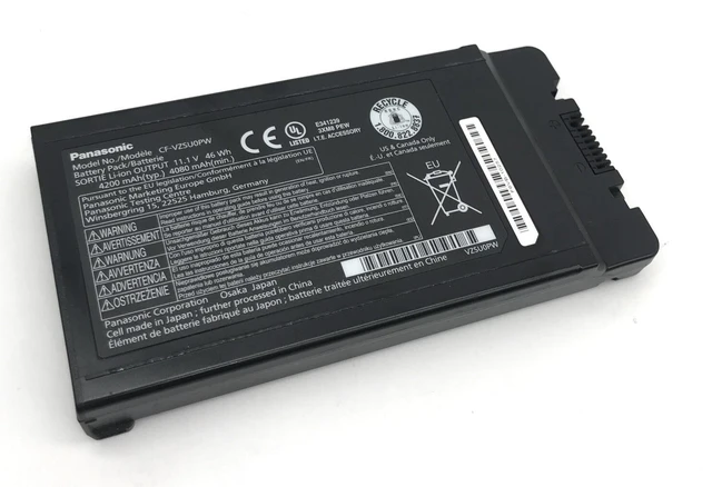 Alt view image 3 of 4 - Genuine Battery for Panasonic CF-54, Panasonic CF-VZSU0GJS, CF-VZSU0GW, CF-VZSU0PK, CF-VZSU0PR, CF-VZSU0PW, CF-VZSUOGW, CF-VZSUOLW, CF-VZSUOPW