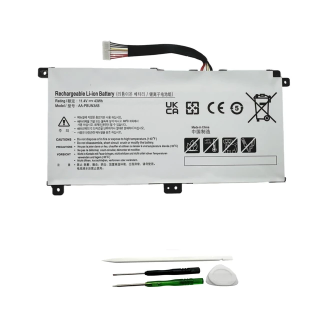 Alt view image 6 of 10 - ENHONGFENG AA-PBUN3AB Laptop Battery Replacement for Samsung Notebook 5 NP300E5K NP530E5M NP550XTA NP730QAA NP740U3L NP740U5L NP740U3M NP740U5M NP800G5M 300E5K 300E4M 500R5M 550XAA 8500GM 810G5M