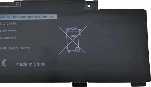 Alt view image 9 of 12 - Fully., Fully 266J9 Replacement Laptop Battery Compatible with Dell G3 3590 3500 G5 5500 5505 Inspiron 5490 Series Notebook 0M4GWP M4GWP 0PN1VN PN1VN - 11.4V 51Wh4255mAh