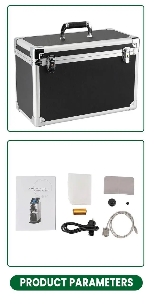 Alt view image 6 of 7 - AMUREKE LCD Lensometer Focimeter Lens Meter 7-inch Screen Touch Screen Focimeter New Digital Auto PD UV Printer PD Meter JD-2600A