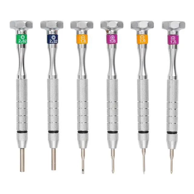 Alt view image 2 of 4 - AMUREKE 14 pcs Optical Eyeglass Repair Kit Eyeglass Repair Tools Optician's Optical Tool Kit Eyeglass Repair 6 pcs Screwdriver 8 pcs Pliers