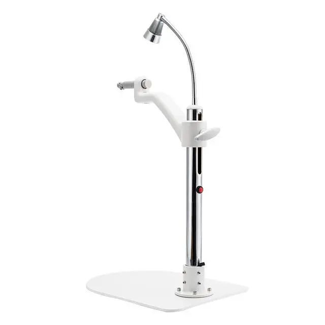 Alt view image 5 of 7 - AMUREKE Simple Ophthalmic Phoropter Arm Bracket Table Stand with Top Lamp Vision Tester Support Desktop Use with Light