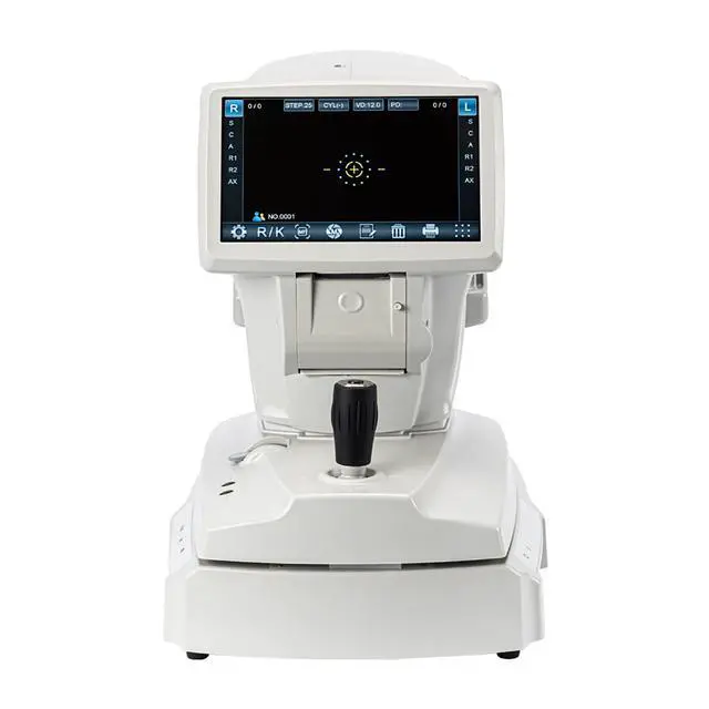 Alt view image 6 of 7 - AMUREKE Auto Refractometer Measure The Corneal Curvature Power Auto Refractometer with Keratometer Optical Op tometry Machine Autorefractor RK-800