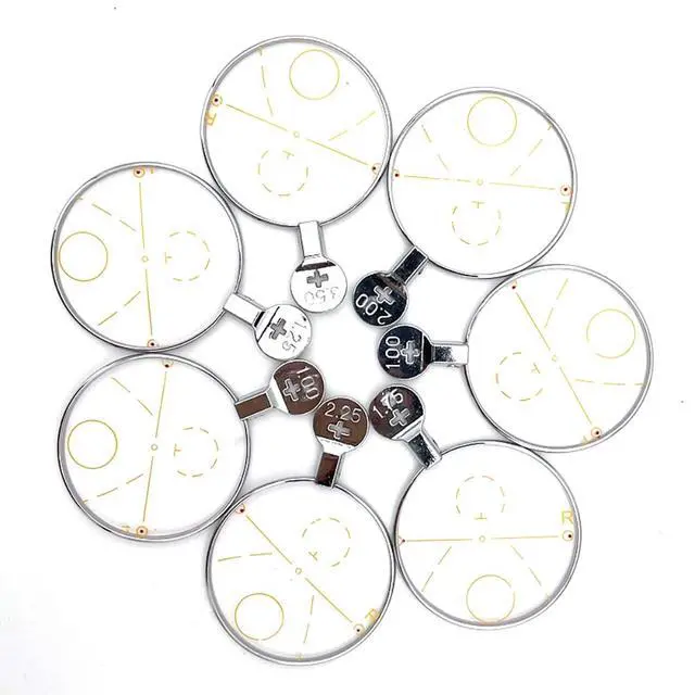 Alt view image 3 of 5 - AMUREKE 22PC Optical Trial Lens Set Optical Equipments Progressive Trial Lens Set Aluminium Tray and Case Ophthalmic