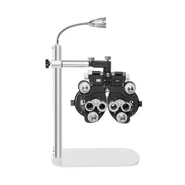 Alt view image 3 of 5 - Phoropter Stand Vision Tester Arm Support Desktop Use, Simple Ophthalmic Phoropter Arm Bracket Table Stand with Light