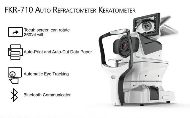Alt view image 4 of 7 - AMUREKE 3D Ophthalmic Equipment Full Automatic Refractor Digital Best Auto Refractometer with Keratometer (FLA-710)