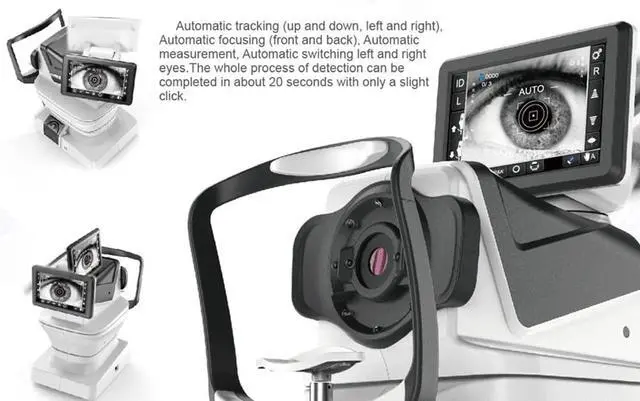 Alt view image 7 of 7 - AMUREKE 3D Ophthalmic Equipment Full Automatic Refractor Digital Best Auto Refractometer with Keratometer (FLA-710)