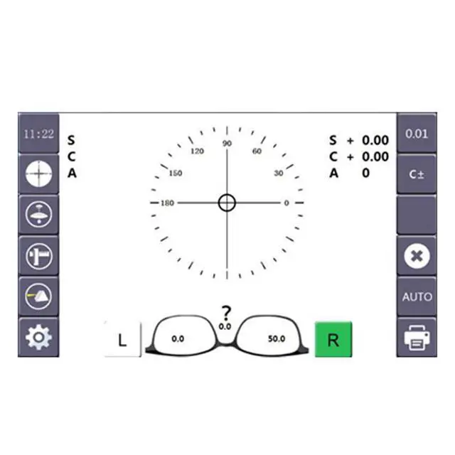 Alt view image 4 of 7 - AMUREKE Auto Lensmeter Optometry Optics Lensometer Lm-1900pd Auto Digital Lensmeter for Ophthalmology Focimeter with Built-in Printing