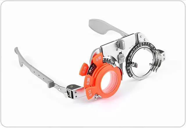 Alt view image 4 of 7 - AMUREKE Trial Lens Frame Ophthalmic Equipment Optical Universal Trial Frame Adjustable PD 54-70mm Pure Titanium 5470