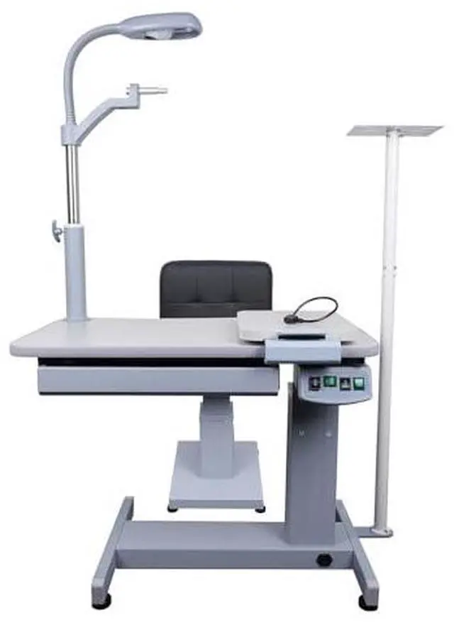 Main image of AMUREKE Optometry Combination Table with Chair Refraction Chair and Table Unit Liftable Tables and Chairs LY-180A+C