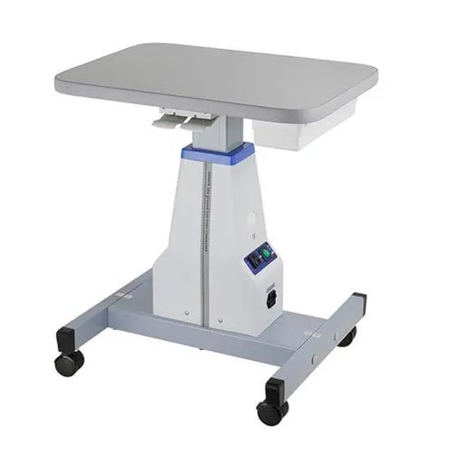 Main image of AMUREKE Optometrist Motorized Table- Ophthalmic Electric Table Optical Eyeglass Instrument Table with Drawer Working Professional Medical Cart Dental Cart Size 15.7" Wide,22.8" Long