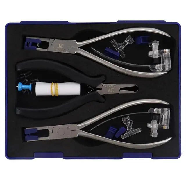 Alt view image 3 of 7 - AMUREKE Rimless Glasses Frame Silhouettes Eyeglass Optical Kit Plier Repair Disassembly Tool