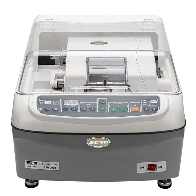 Alt view image 3 of 7 - AMUREKE Automatic Edge Grinding Auto Lens Edge Machine Glasses Lens Grinding Machine Resin Glass Grinding Machine Automatic Edge Grinding Machine 2008