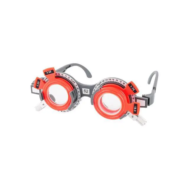 Alt view image 2 of 6 - AMUREKE Optical Trial Frame Set Ophthalmic Trial Lens Frame 62-70mm Optional PD Grey Color TF-C Plastic 5pcs